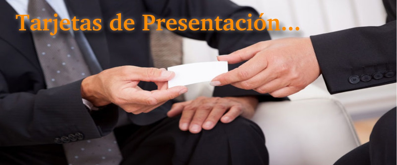 Tarjetas de Presentacion